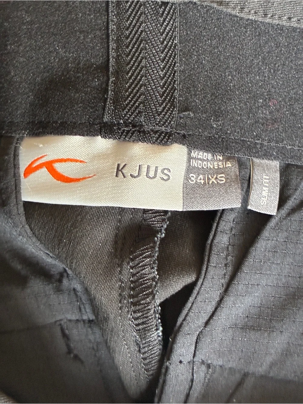 KJUS Ikala Treggings Black Stretch Golf Pants Size US 4 NWT